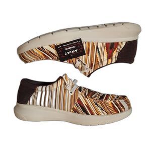 Ariat Hilo Chimayo Santa Fe Mustard Men’s 8.5EE Wide Casual Shoes